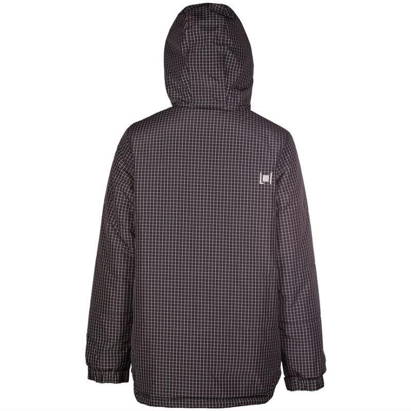 ◇ L1 AFTERSHOCK ANORAK JKT Black Check Sサイズ メンズ エルワン