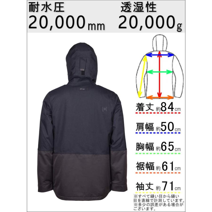〇 L1 LEGACY JKT Black Phantom Lサイズ メンズ スノーボード スキー ジャケット JACKET 22-23 日本正規品 