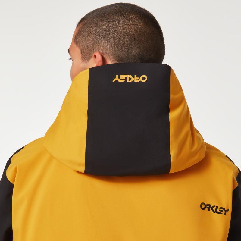 OAKLEY ○ TNP TBT INSULATED ANORAK JKT AMBER YELLOW BLACKOUT OAKLEY ○ TNP TBT INSULATED ANORAK JKT AMBER YELLOW BLACKOUT