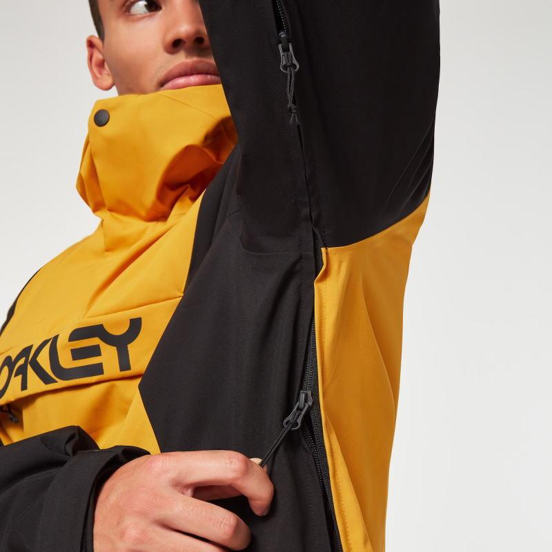 OAKLEY ○ TNP TBT INSULATED ANORAK JKT AMBER YELLOW BLACKOUT OAKLEY ○ TNP TBT INSULATED ANORAK JKT AMBER YELLOW BLACKOUT