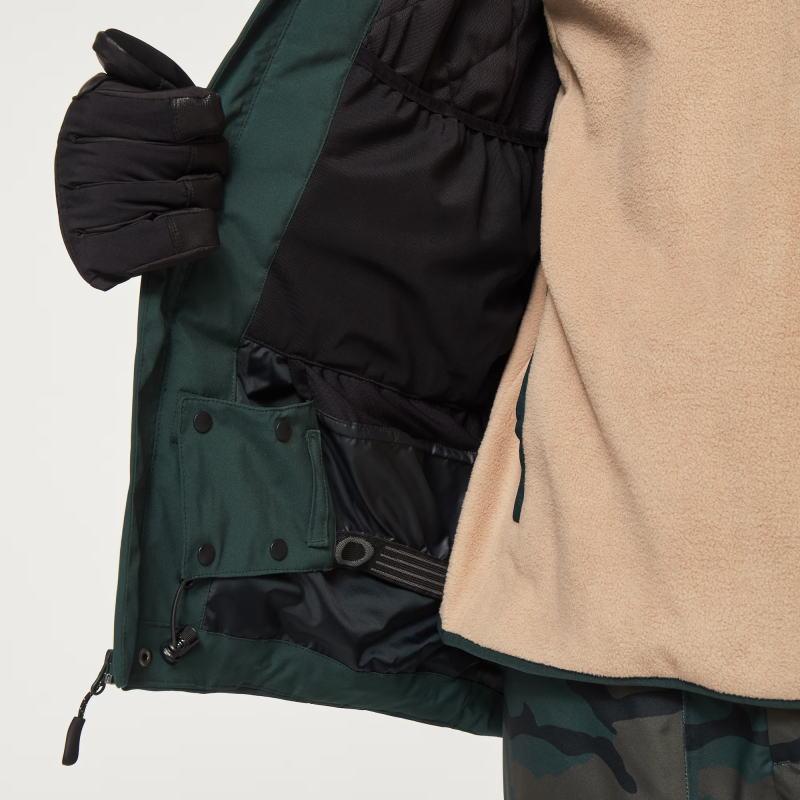 OAKLEY ○ TNP TBT INSULATED JKT HUNTER GREEN BLACKOUT S OAKLEY ○ TNP TBT INSULATED JKT HUNTER GREEN BLACKOUT S