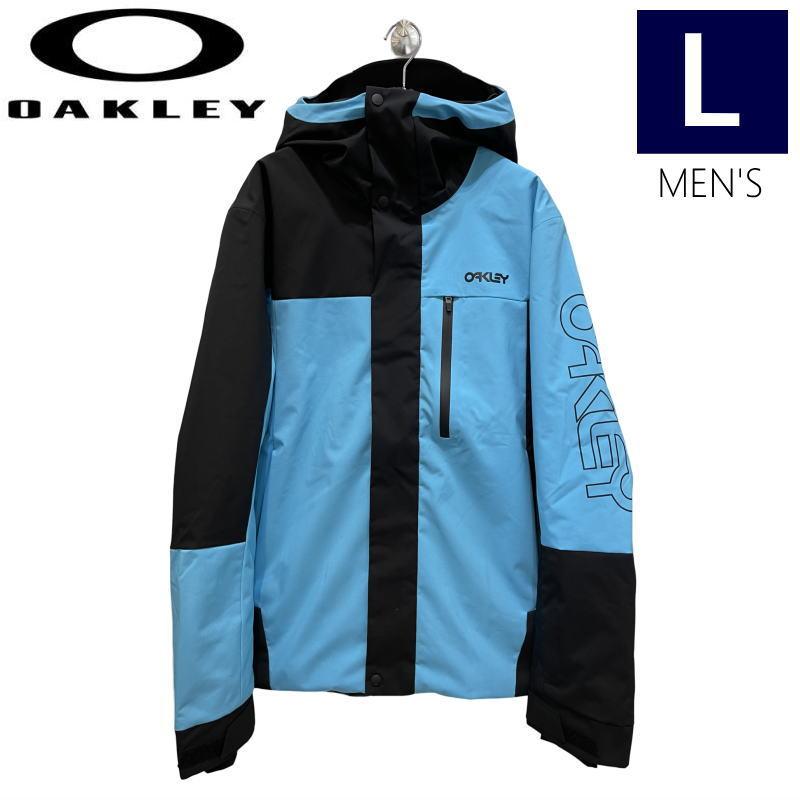 ○ OAKLEY TNP TBT INSULATED JKT BLACK BRIGHT BLUE Lサイズ メンズ 
