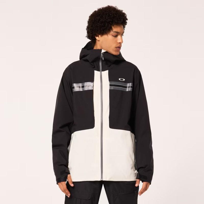 ○ OAKLEY TC REDUCT EARTH SHELL JKT ARCTIC WHITE BLACKOUT Mサイズ 