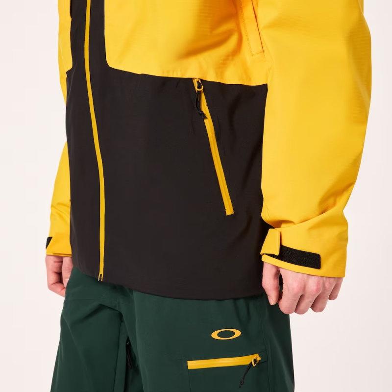 ● OAKLEY TC REDUCT EARTH SHELL JKT AMBER YELLOW HUNTER GREEN Sサイズ メンズ スノーボード スキー ジャケット 23-24 日本正規品 | OAKLEY | 08