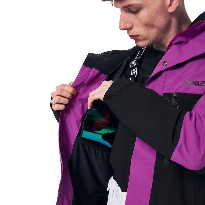 OAKLEY ○ TNP TBT SHELL JKT ULTRA PURPLE BLACKOUT XSサイズ OAKLEY ○ TNP TBT SHELL JKT ULTRA PURPLE BLACKOUT XSサイズ