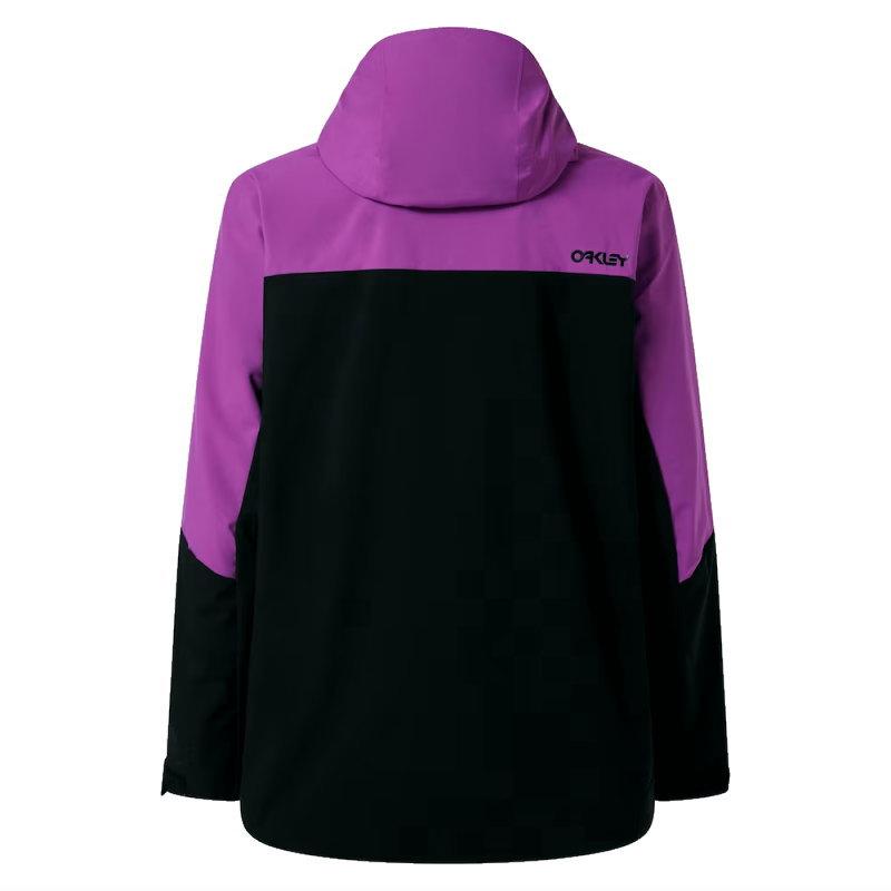 オークリー スノーボードジャケット TNP BZI 紫黒 Mサイズ OAKLEY