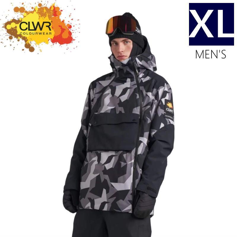 ● CLWR Foil Anorak JKT CAMO GREY XLサイズ メンズ スノーボード スキー ジャケット JACKET 23-24 日本正規品 | CLWR
