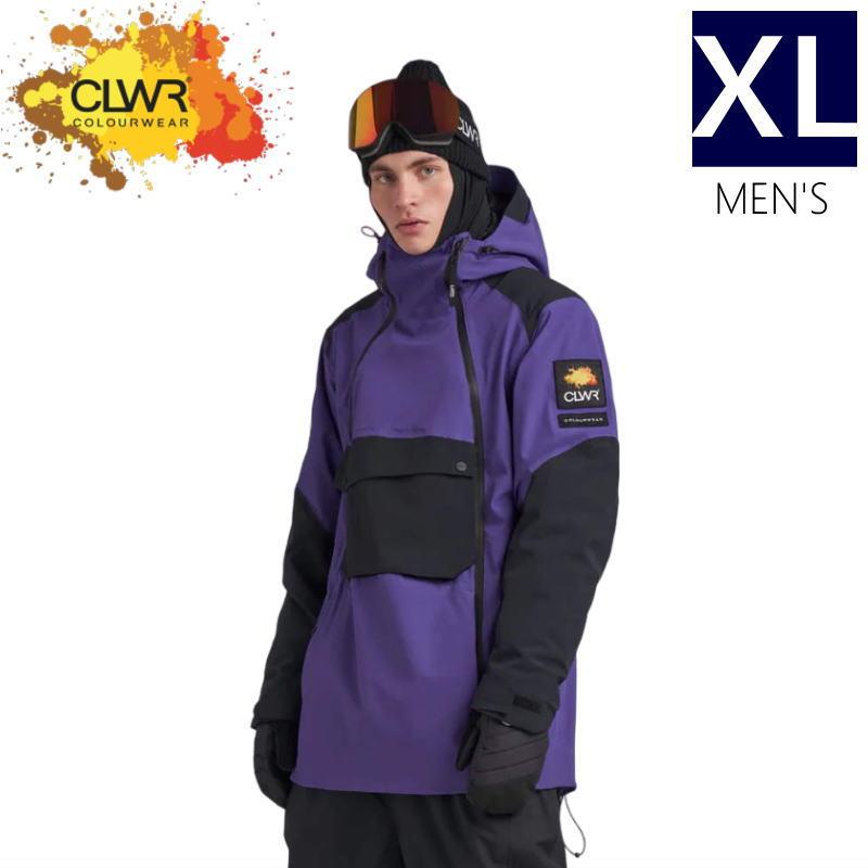 CLWR ○ Foil Anorak JKT PURPLE XLサイズ メンズ スノーボード CLWR ○ Foil Anorak JKT PURPLE XLサイズ メンズ スノーボード