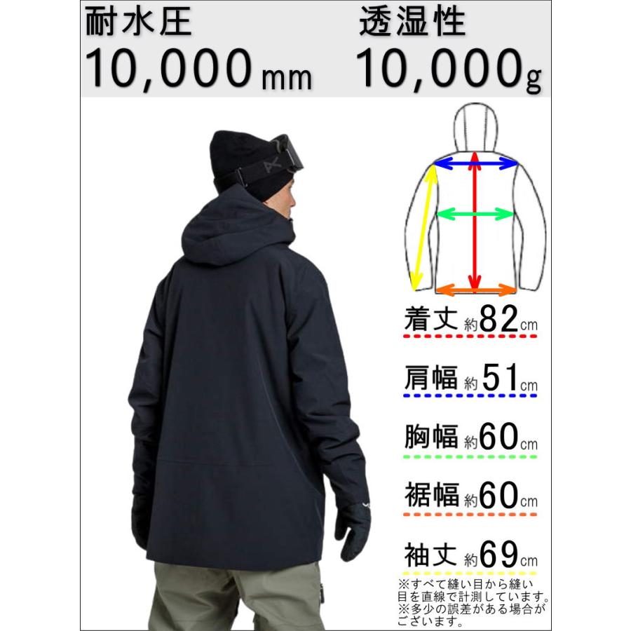 ● CLWR Foil Anorak JKT BLACK Mサイズ メンズ スノーボード スキー ジャケット JACKET 23-24 日本正規品 | CLWR | 01