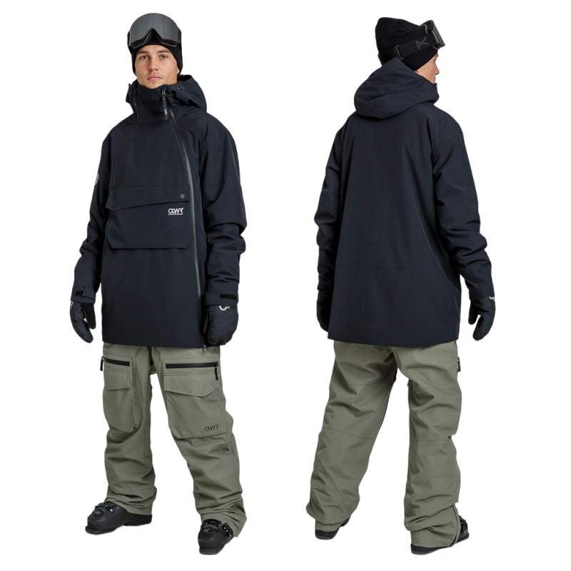 ● CLWR Foil Anorak JKT BLACK Mサイズ メンズ スノーボード スキー ジャケット JACKET 23-24 日本正規品 | CLWR | 03