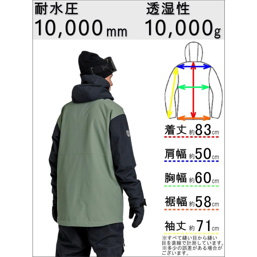 CLWR ○ Block JKT GREY GREEN Mサイズ メンズ スノーボード CLWR ○ Block JKT GREY GREEN Mサイズ メンズ スノーボード