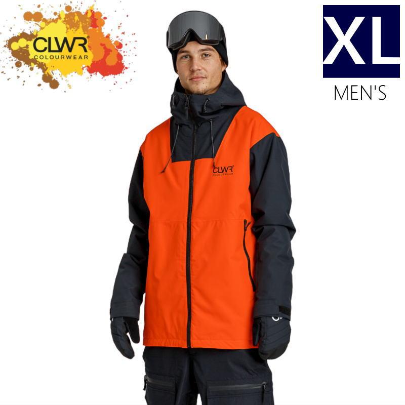 CLWR ○ Block JKT ORANGE XLサイズ メンズ スノーボード スキー CLWR ○ Block JKT ORANGE XLサイズ メンズ スノーボード スキー