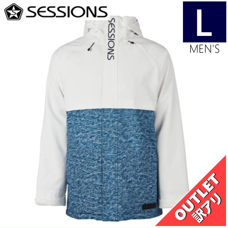 OUTLET】 SESSIONS PODIUM JKT カラー:WHITE Lサイズ メンズ  