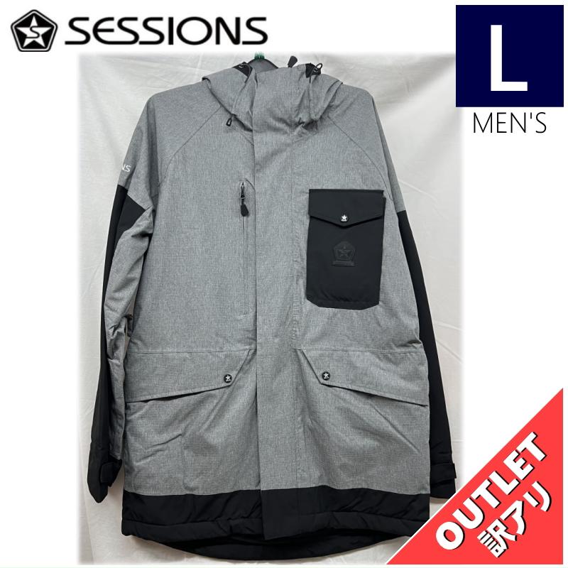 OUTLET】 SESSIONS SUPPLY JKT カラー:GREY Lサイズ メンズ OUTLET】 SESSIONS SUPPLY JKT カラー:GREY Lサイズ メンズ