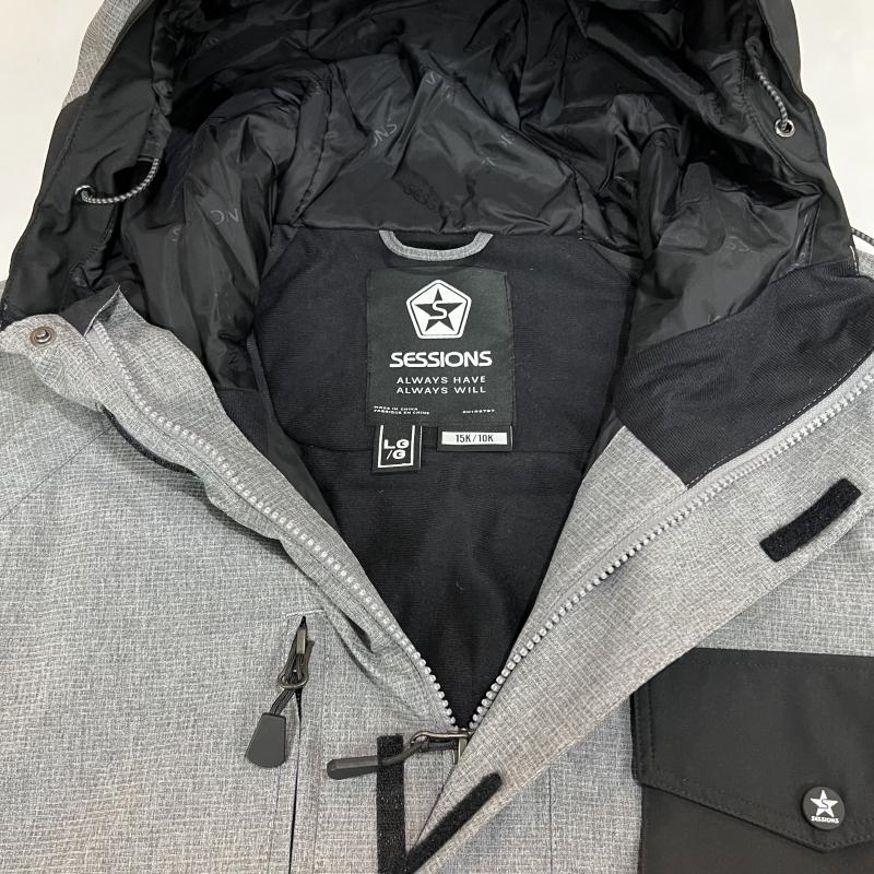 OUTLET】 SESSIONS SUPPLY JKT カラー:GREY Lサイズ メンズ OUTLET】 SESSIONS SUPPLY JKT カラー:GREY Lサイズ メンズ