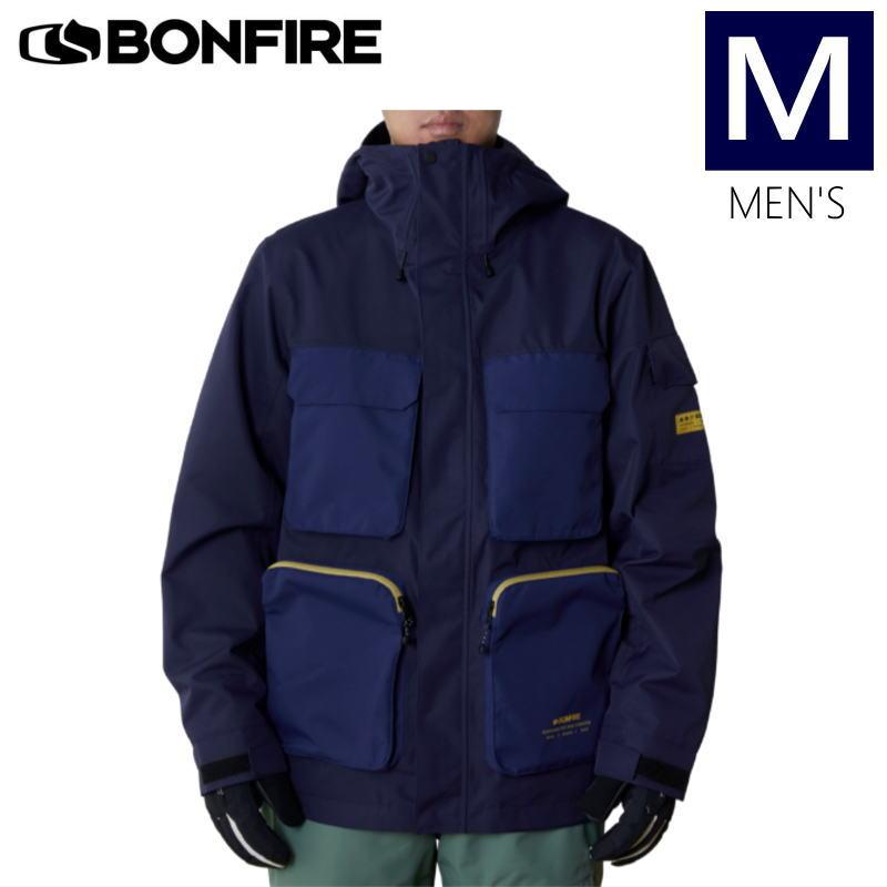 BONFIRE ○ PITCH SHELL JACKET NAVY Mサイズ ボンファイヤ BONFIRE ○ PITCH SHELL JACKET NAVY Mサイズ ボンファイヤ