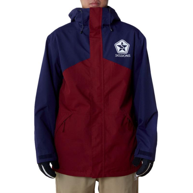 アウトレット】23-24 SESSIONS VITAL JKT カラー:BRICK RED Lサイズ