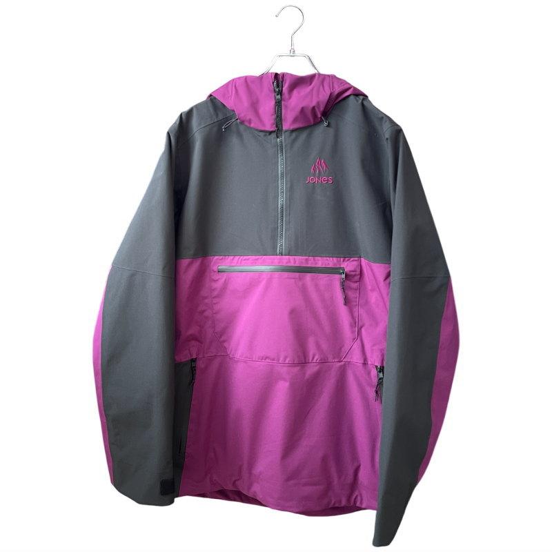 【アウトレット】◎ JONES MTN SURF RECYCLE ANORAK JKT DEEP PURPLE Mサイズ メンズ スノーボード  スノボウェア ジャケット 24-25