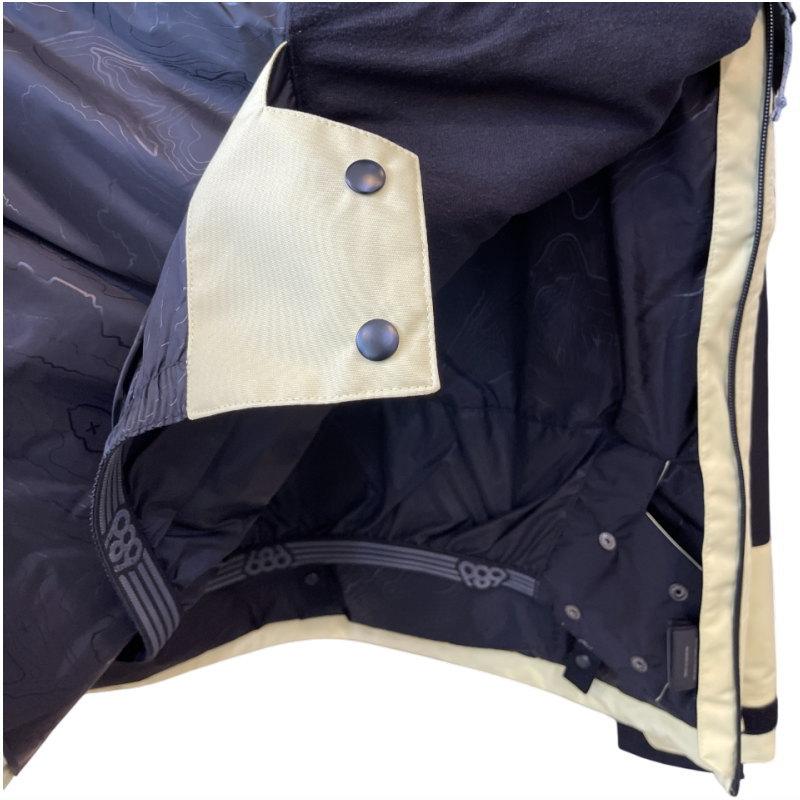 【アウトレット】24-25 686 RENEWAL INSULATED ANORAK JKT DUSTY YELLOW Lサイズ メンズ スノーボード スキー スノボウェア | 686 | 04