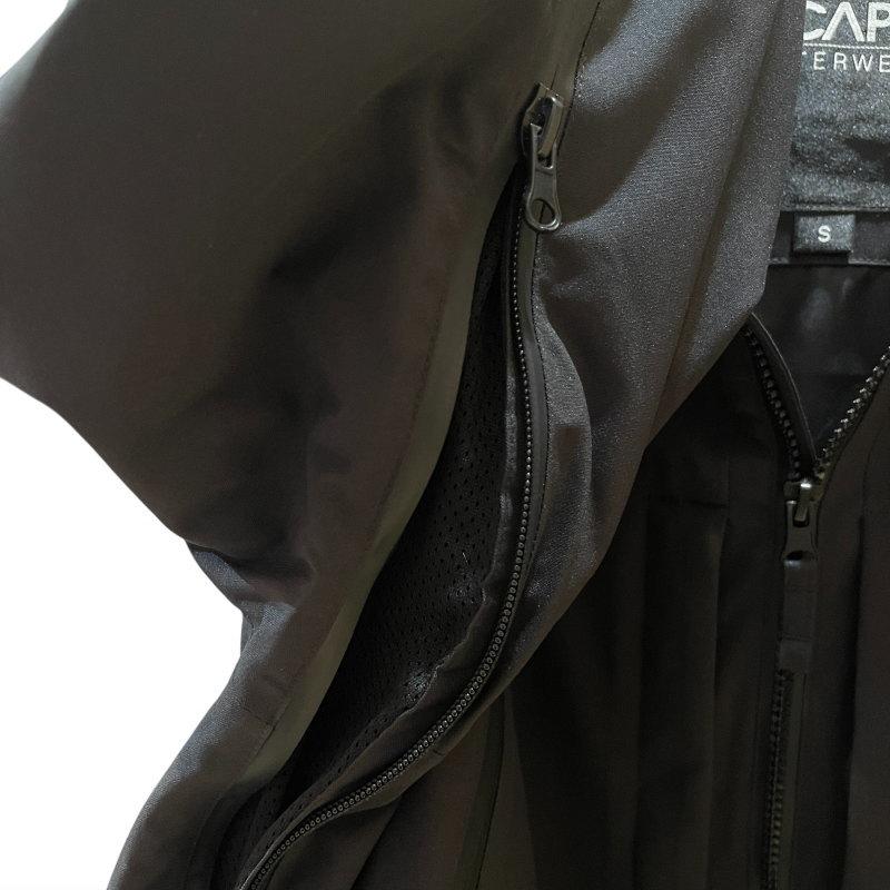 【アウトレット】25-26 SCAPE POW JKT BLACK Sサイズ メンズ レディース ユニセックス スノーボード スノボウェア ジャケット | SCAPE | 06