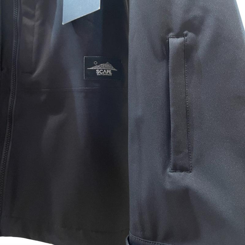 【アウトレット】25-26 SCAPE POW JKT BLACK Sサイズ メンズ レディース ユニセックス スノーボード スノボウェア ジャケット | SCAPE | 07