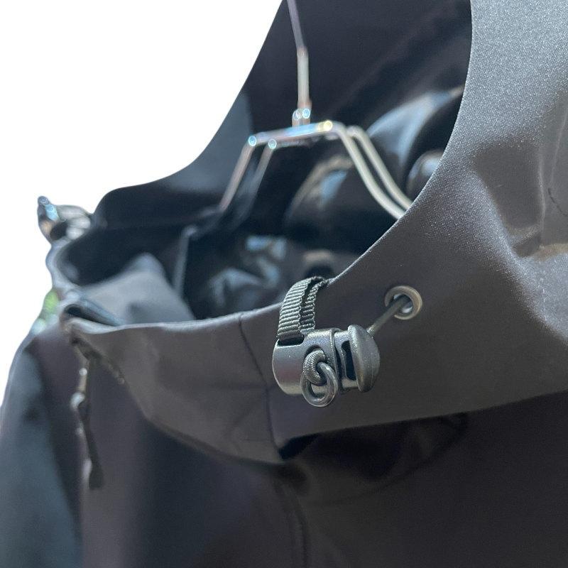 【アウトレット】25-26 SCAPE POW JKT BLACK Mサイズ メンズ レディース ユニセックス スノーボード スノボウェア ジャケット | SCAPE | 04