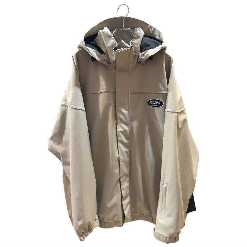 【アウトレット】25-26 SCAPE DERBY JKT LIGHT SAND Lサイズ メンズ レディース ユニセックス スノーボード スノボウェア | SCAPE | 01