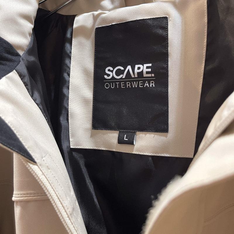 【アウトレット】25-26 SCAPE DERBY JKT LIGHT SAND Lサイズ メンズ レディース ユニセックス スノーボード スノボウェア | SCAPE | 03