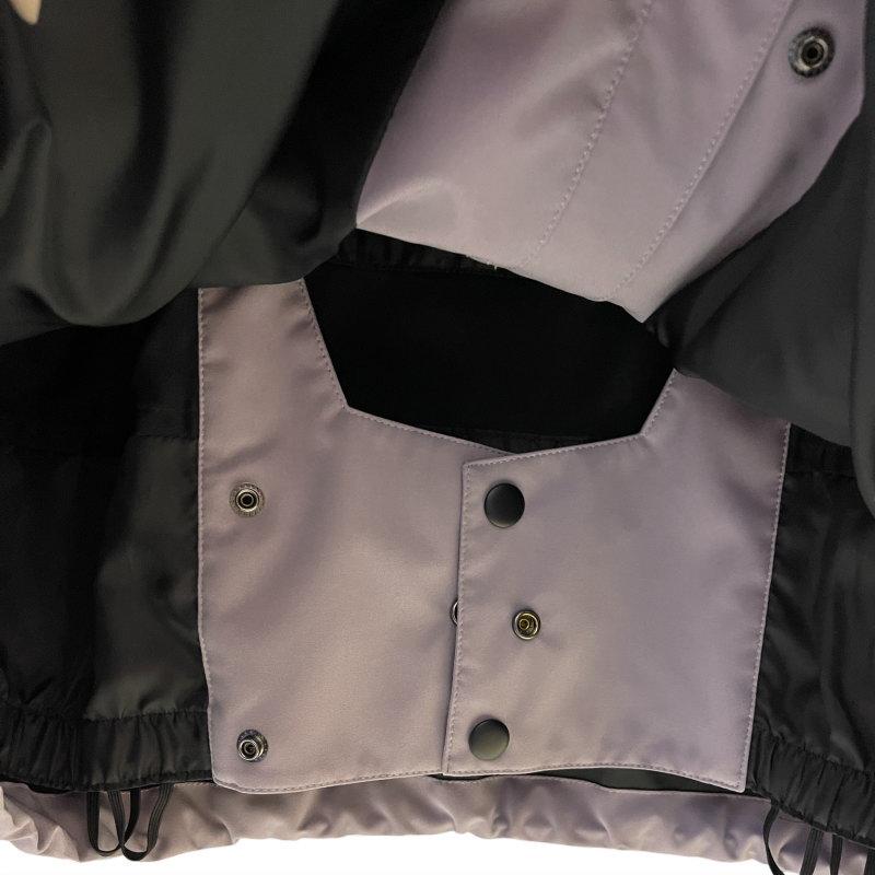 【アウトレット】25-26 SCAPE ADAPT JKT SMOKE VIOLET BLACK Lサイズ メンズ レディース ユニセックス スノーボード スノボウェア | SCAPE | 05