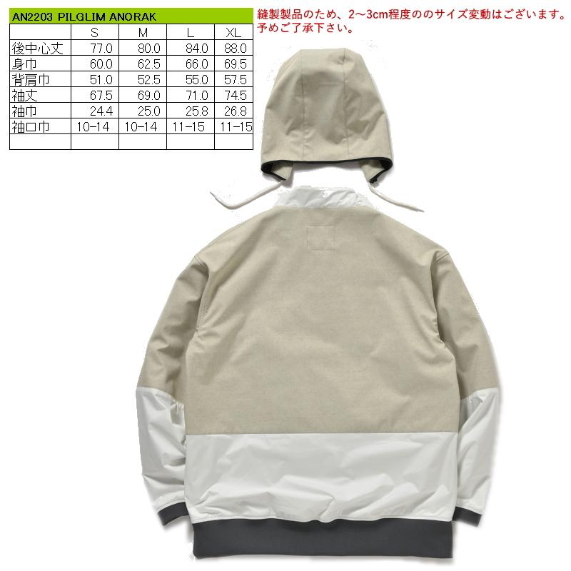 ○ ANTHEM PILGRIM ANORAK JKT HEATHER BEIGExWHITE Lサイズ メンズ レディース ユニセックス スノーボード ジャケット JACKET 22-23｜off-1｜02