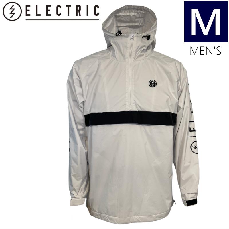 ◇ ELECTRIC ANORAK LAGLAN JACKET WHITE Mサイス エレクトリック スノーボードウェア アノラック ジャケット メンズ | ELECTRIC