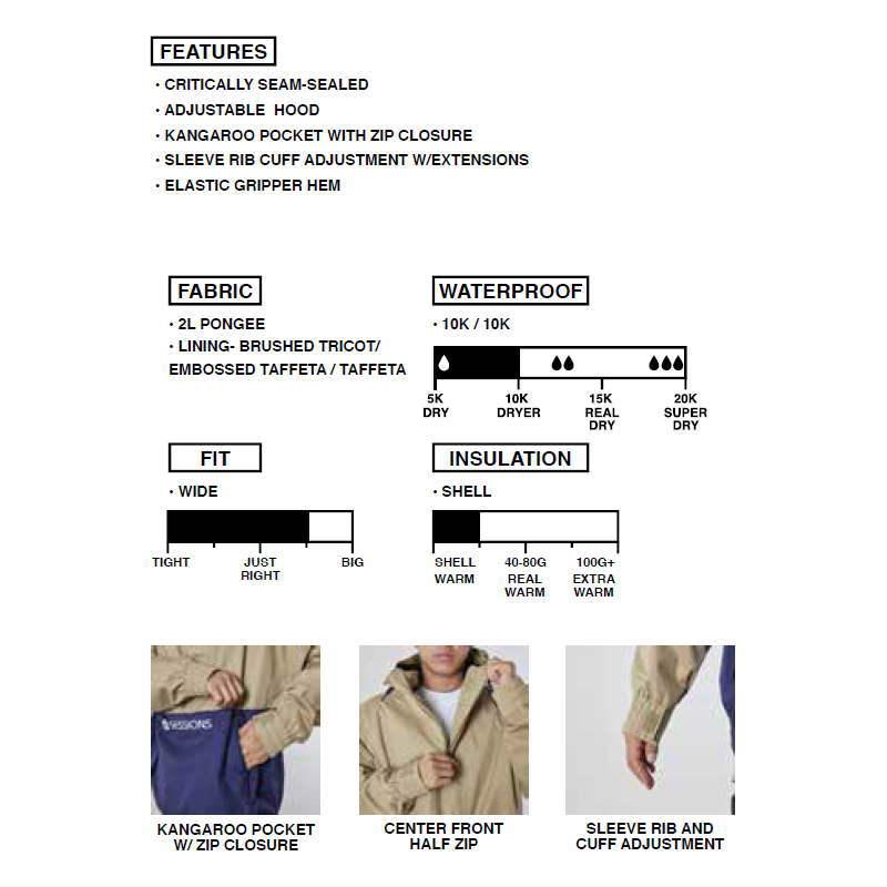 SESSIONS ○ MISSION 1/4 ZIP HOOD 2L+LINER BEIGE Lサイズ SESSIONS ○ MISSION 1/4 ZIP HOOD 2L+LINER BEIGE Lサイズ