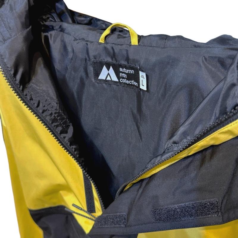 OUTLET】24-25 AUTUMN CASCADE ANORAK JKT YELLOW BLACK Lsize