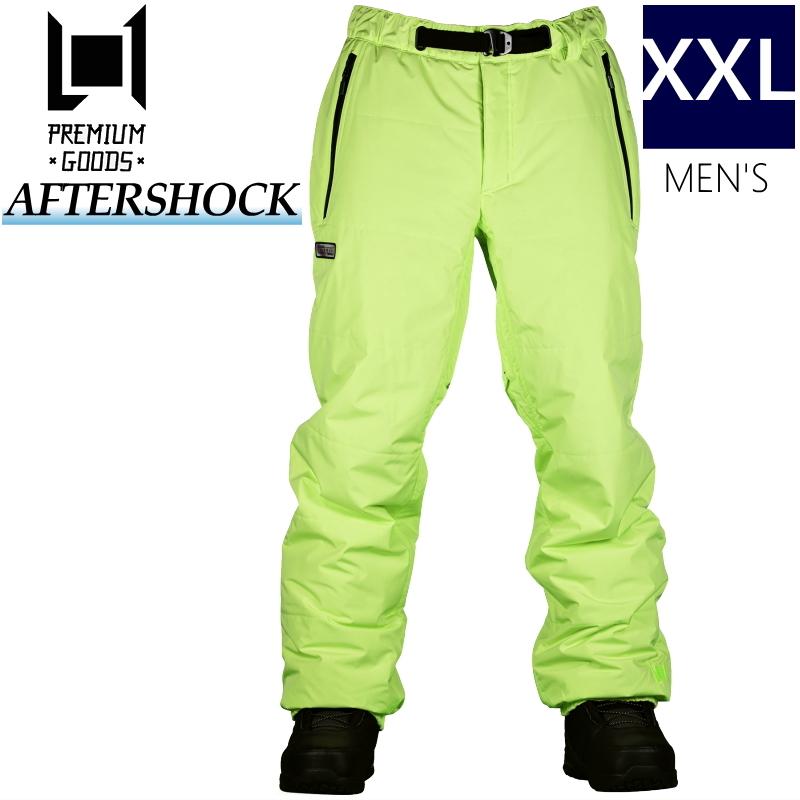 L1 ◇ 21-22 AFTERSHOCK PNT Bright Lime XXLサイズ メンズ エルワン 