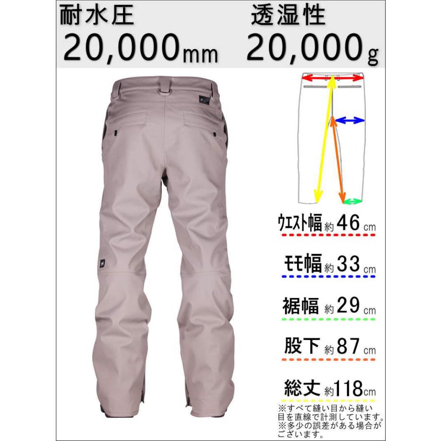 〇 L1 CHINO PNT Stone Lサイズ メンズ スノーボード スキー パンツ 