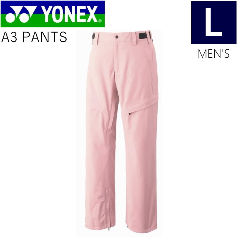 ◇ YONEX A3 PANTS ピンク Lサイズ ヨネックス エースリー パンツ PNT 