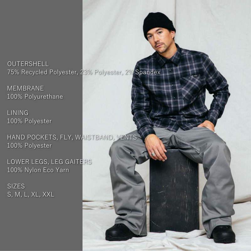 L1 ○ CHINO PNT BLACK Lサイズ メンズ スノーボード スキー L1 ○ CHINO PNT BLACK Lサイズ メンズ スノーボード スキー