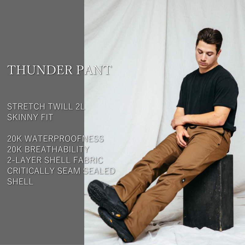 ● L1 THUNDER PNT PORT Mサイズ メンズ スノーボード スキー パンツ PANT 23-24 日本正規品｜off-1｜10