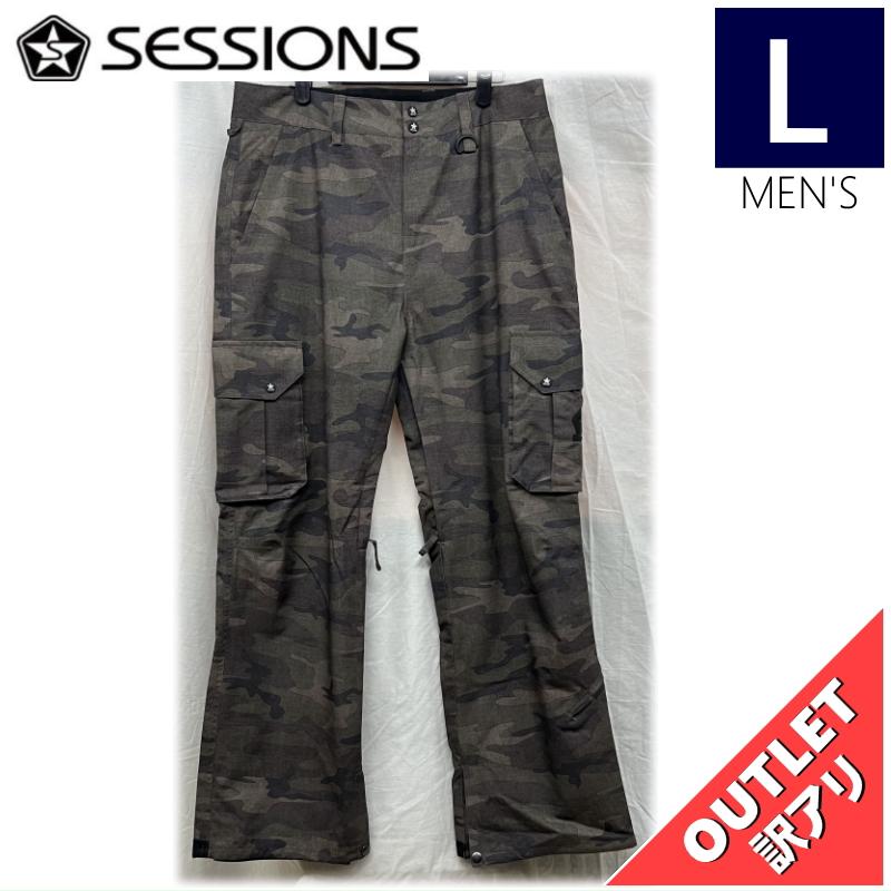 OUTLET】 SESSIONS SQUADRON PNT カラー:CAMO Lサイズメンズ OUTLET】 SESSIONS SQUADRON PNT カラー:CAMO Lサイズメンズ