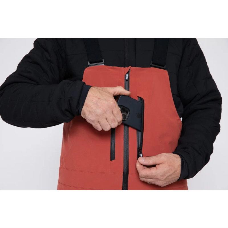 L1 【アウトレット】23-24 L1 HURON BIB PNT SPICE Lサイズ メンズ