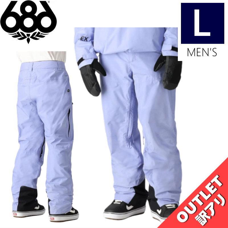 【アウトレット】◎ 686 GORE-TEX CORE SHELL PNT PURPLE IMPRESSION Lサイズ  シックスエイト パンツ   スノボウェア 24-25 | 686