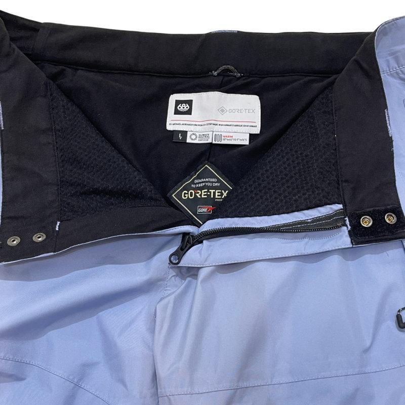 【アウトレット】◎ 686 GORE-TEX CORE SHELL PNT PURPLE IMPRESSION Lサイズ  シックスエイト パンツ   スノボウェア 24-25 | 686 | 01