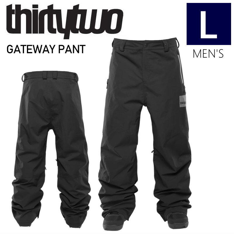 thirtytwo（サーティーツー） 24-25 THIRTYTWO GATEWAY PNT BLACK L