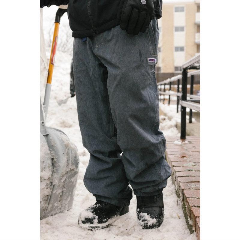 【アウトレット】25-26 686 MENS DOJO SHELL PNT NAVY DENIM Lサイズ メンズ スノーボード スキー スノボウェア パンツ | 686 | 03