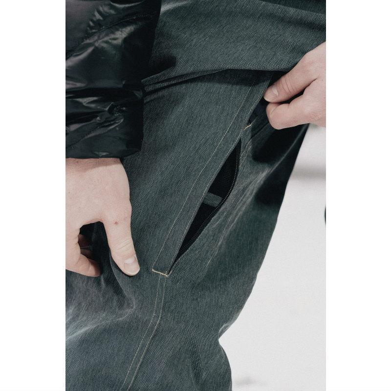 【アウトレット】25-26 686 MENS DOJO SHELL PNT NAVY DENIM Lサイズ メンズ スノーボード スキー スノボウェア パンツ | 686 | 04