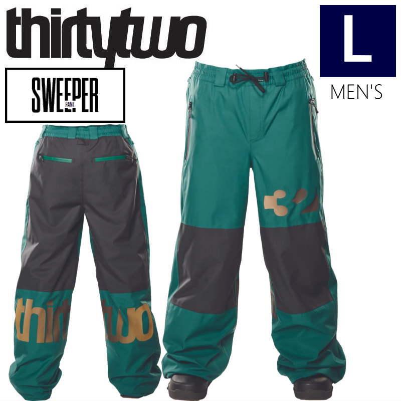 thirtytwo ○ THIRTYTWO SWEEPER PNT FORREST Lサイズ メンズ thirtytwo ○ THIRTYTWO SWEEPER PNT FORREST Lサイズ メンズ