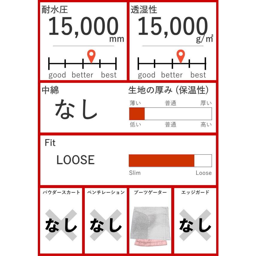 アウトレット】23-24 THIRTYTWO SWEEPER PNT カラー:HAZE L アウトレット】23-24 THIRTYTWO SWEEPER PNT カラー:HAZE L