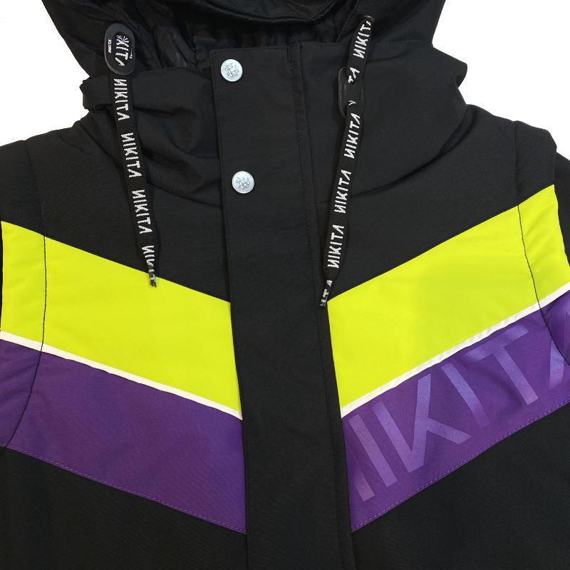 NIKITA 【OUTLET】 BOX INS RETRO JKT カラー:BLACK Sサイズ NIKITA 【OUTLET】 BOX INS RETRO JKT カラー:BLACK Sサイズ