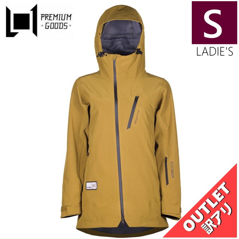 【OUTLET】 L1 NIGHTWAVE JKT カラーMOSS Sサイズ レディース スノーボード スキー ジャケット ウェア