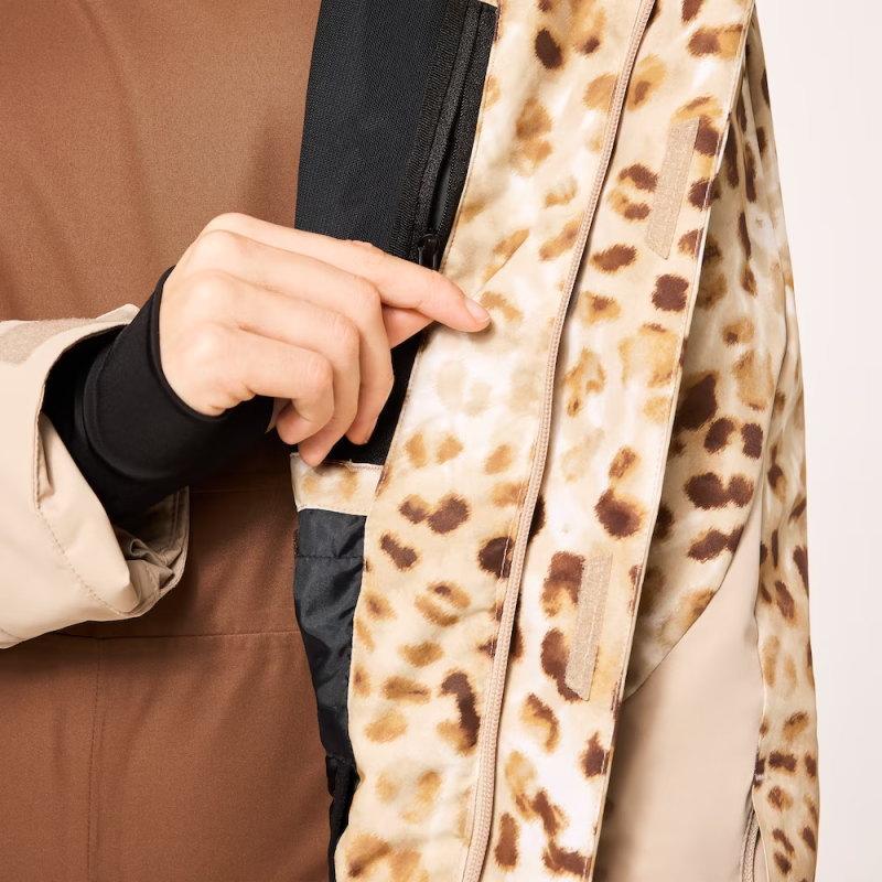 OAKLEY ○ WMNS TNP TBT INSULATED JKT CHEETA TD PRINT XS OAKLEY ○ WMNS TNP TBT INSULATED JKT CHEETA TD PRINT XS